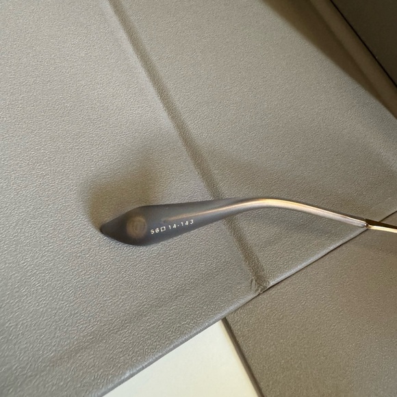 DITA X DITA VON TEESE DTS 522 03 14K GOLD AND BLACK PALLADIUM NWT - Picture 9 of 12